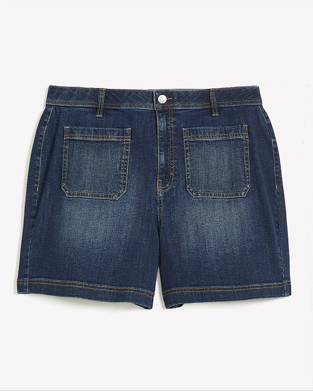 Responsible, Curvy-Fit Fashion Denim Shorts, Dark Wash - d/C JEANS