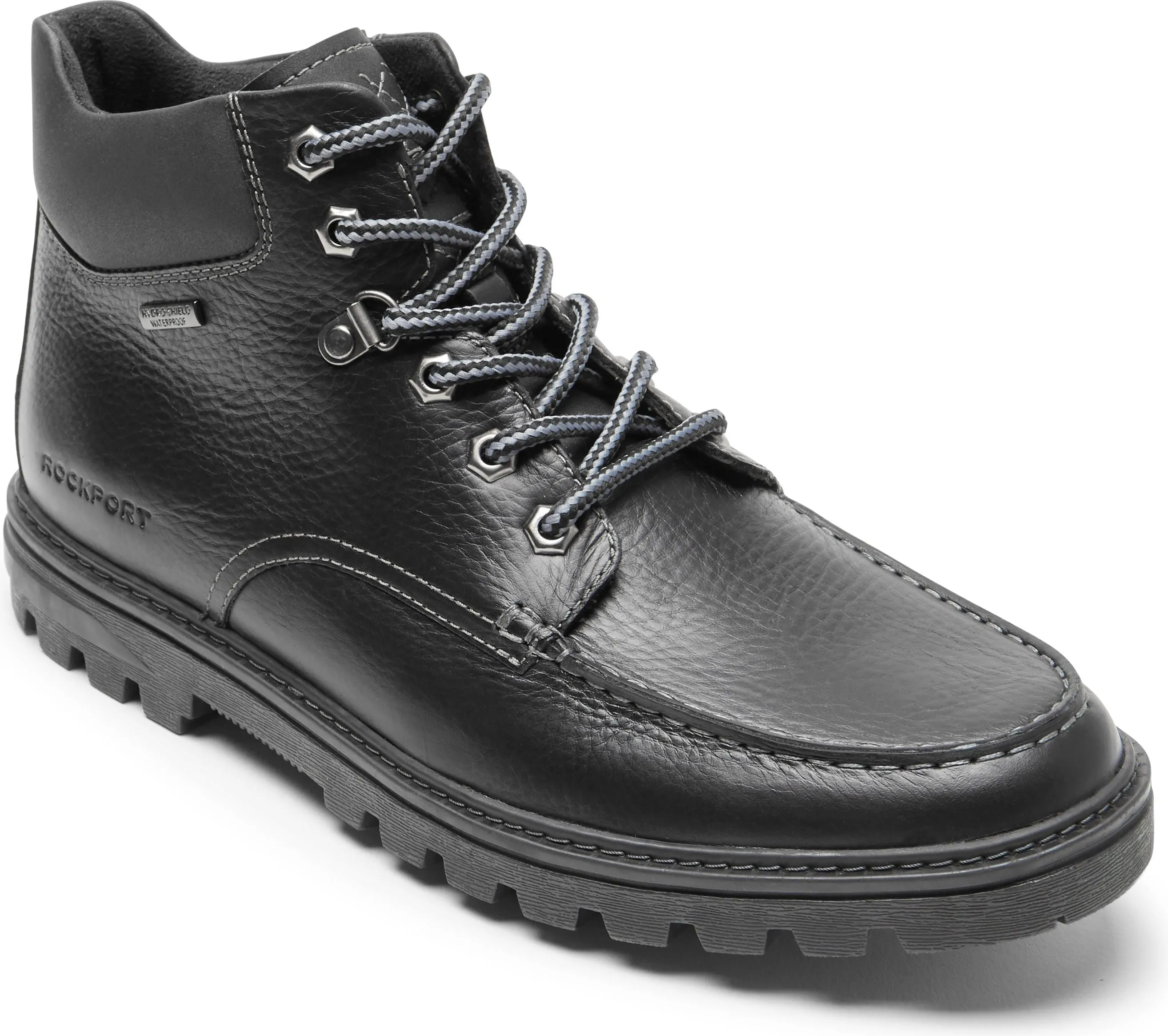 Rockport Weather Or Not Moc Toe Boot Black - Wide