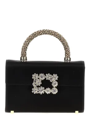 Roger Vivier    Roger Vivier 'Flower Strass Jewel Mini' Handbag