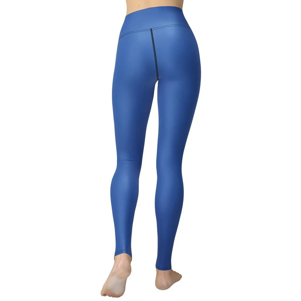 Royal Blue Yoga Leggings