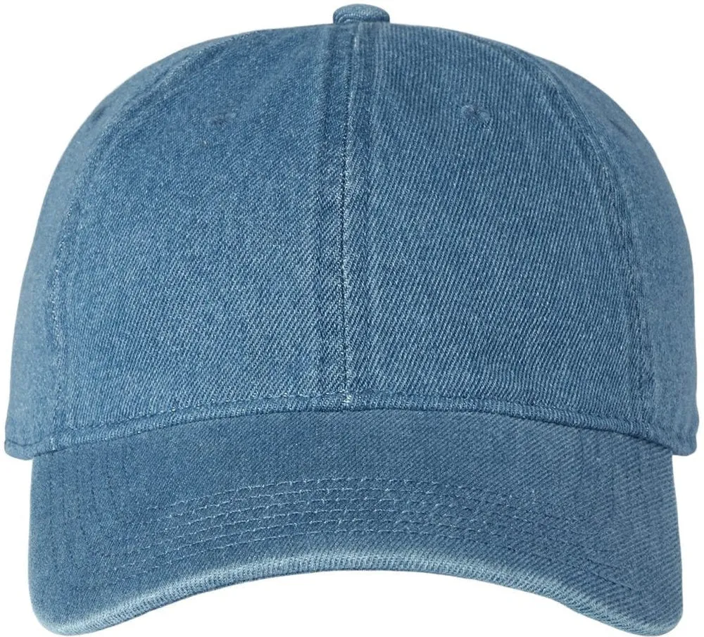 Russell Athletic Snow Wash Denim Dad Hat