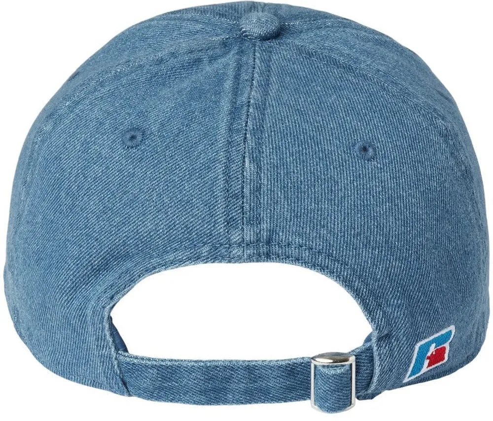 Russell Athletic Snow Wash Denim Dad Hat