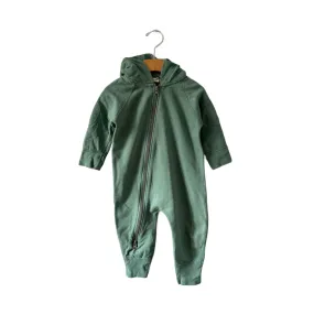 Sapling / Biker romper - Green / 12-18M