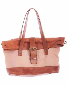 Scully Women's Canvas Leather Handbag