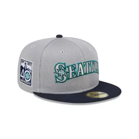 Seattle Mariners Pivot Mesh 59FIFTY Fitted Hat