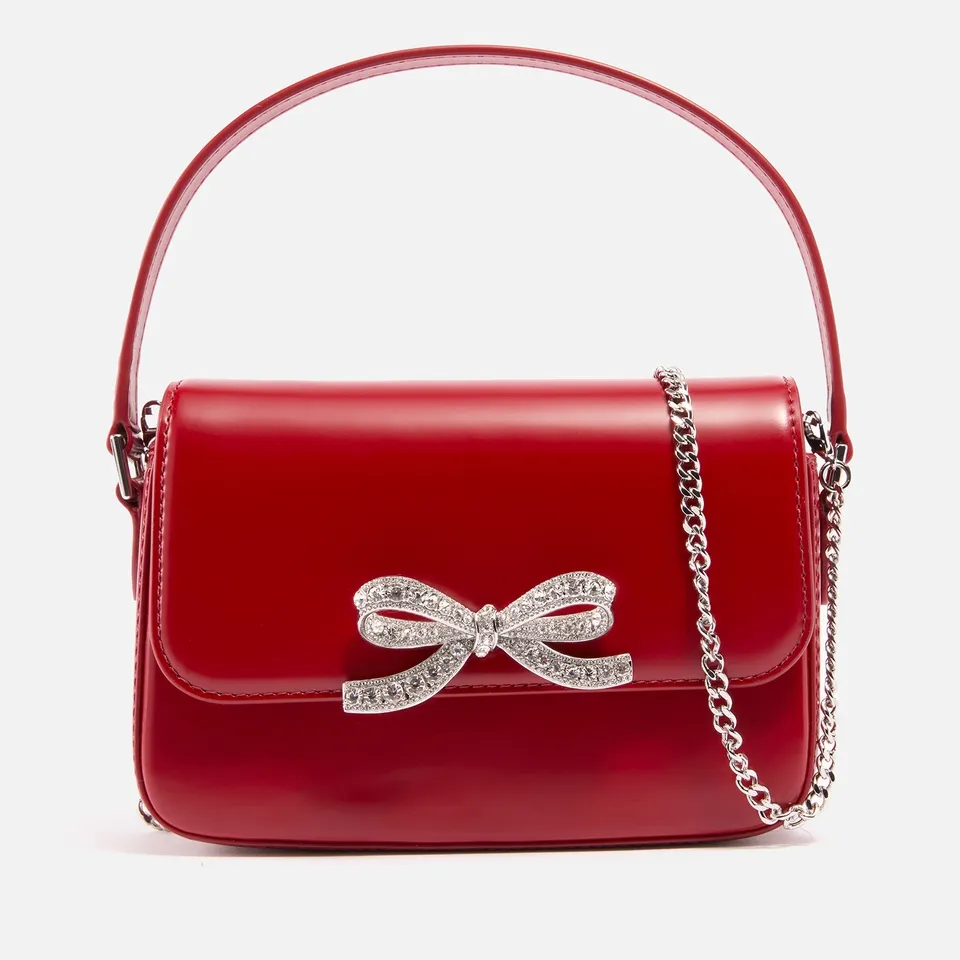 Self-Portrait Embellished Leather Micro Bag | Coggles