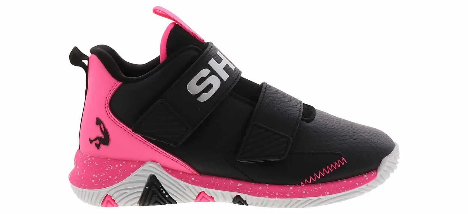 Shaq Composite Misses Youth Girls’ (11-4) Basketball Shoe