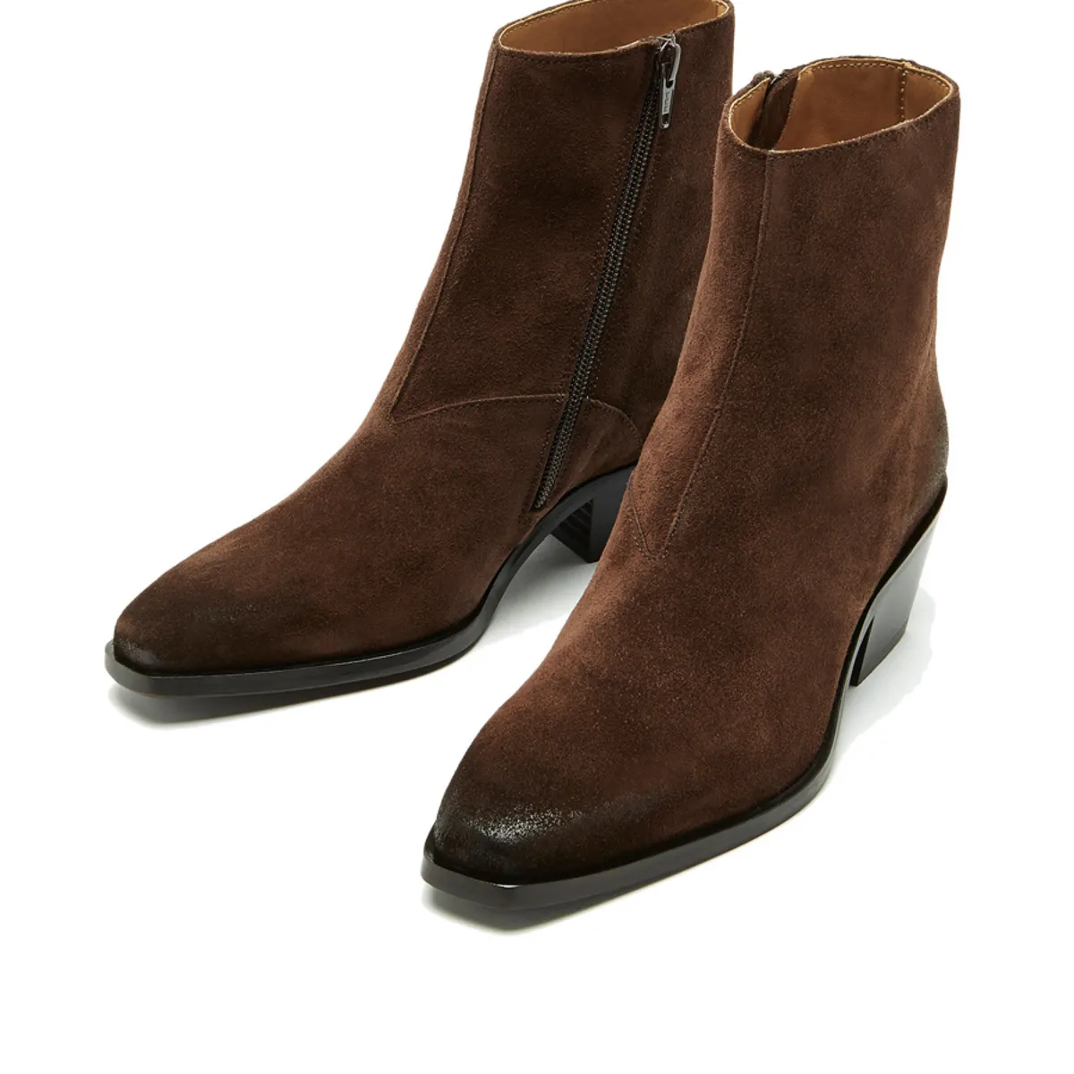 Sister X Soeur Zandra Boot - Chocolate Suede