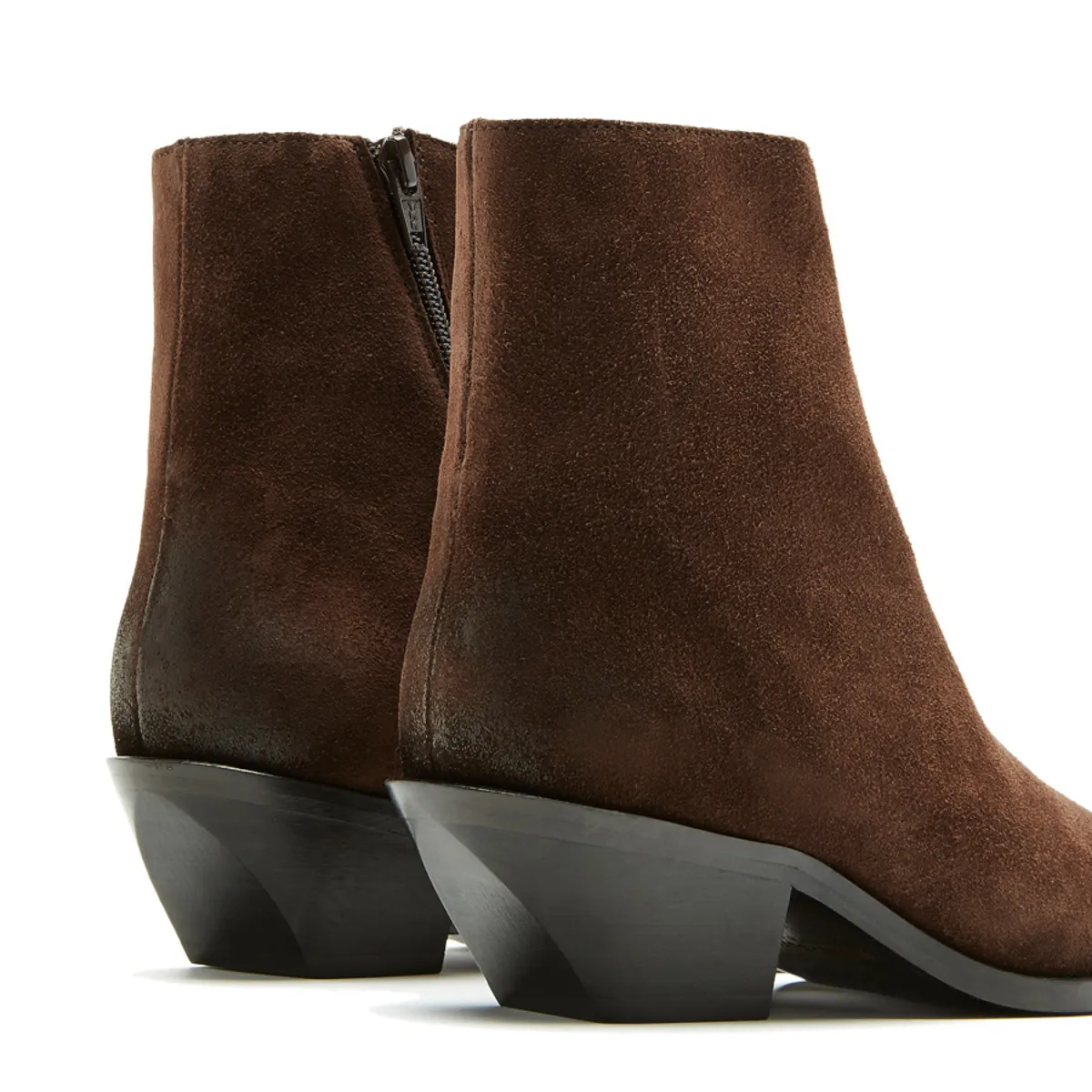 Sister X Soeur Zandra Boot - Chocolate Suede