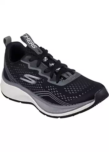 Skechers Boys Black Elite Sport Push-Pace Trainers