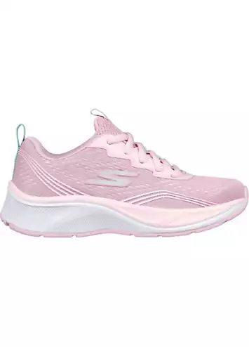 Skechers Girls Pink Elite Sport Radiant Squad Trainers | Grattan