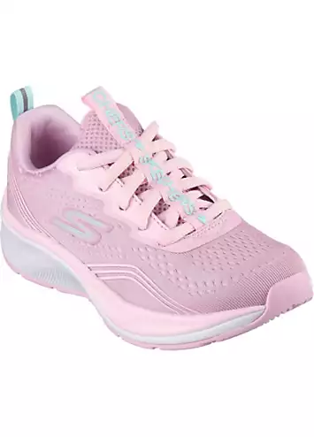 Skechers Girls Pink Elite Sport Radiant Squad Trainers | Grattan