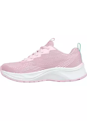 Skechers Girls Pink Elite Sport Radiant Squad Trainers | Grattan