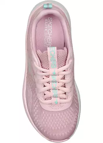 Skechers Girls Pink Elite Sport Radiant Squad Trainers | Grattan