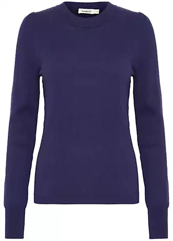 SLSpina Slim Fit Crew Neck Pullover by Soaked in Luxury | Look Again