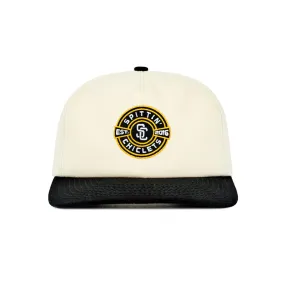 SPITTIN CHICLETS SC RETRO TAN SNAPBACK HAT