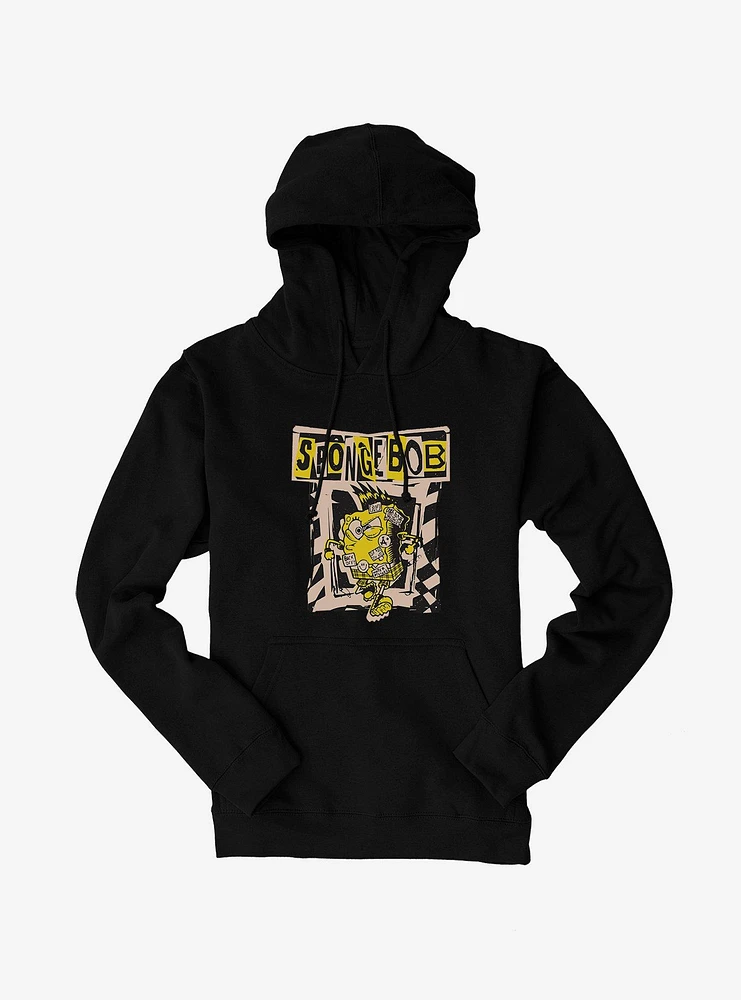 SpongeBob SquarePants Punk Attitude Hoodie