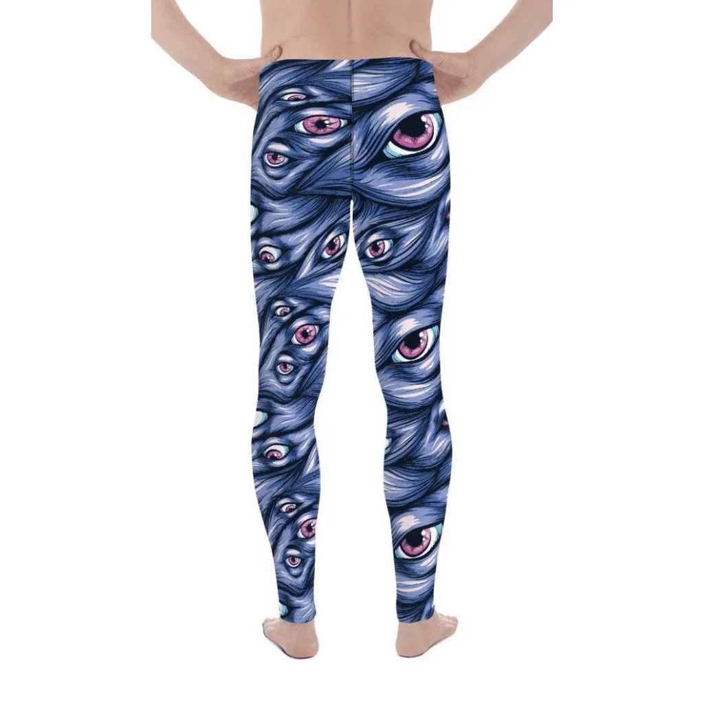 Spooky Eyes Men's Leggings