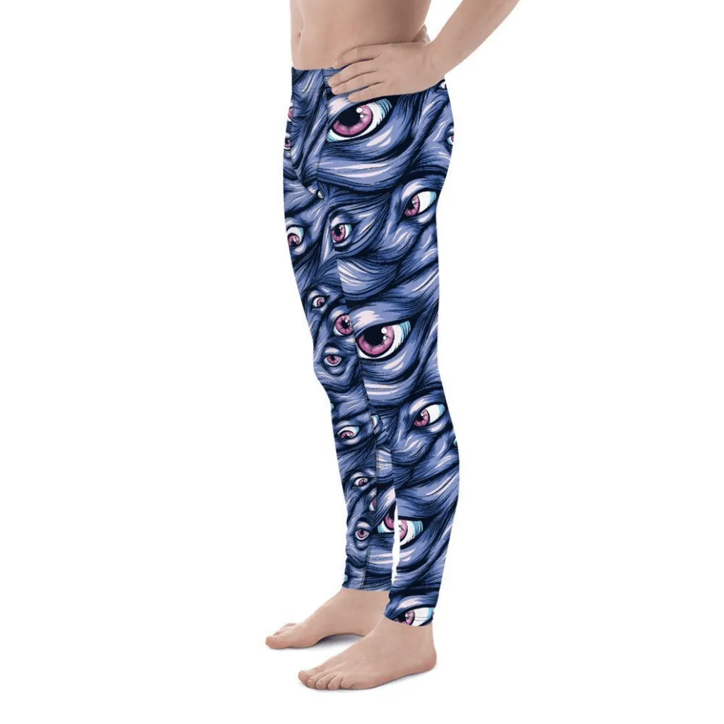 Spooky Eyes Men's Leggings