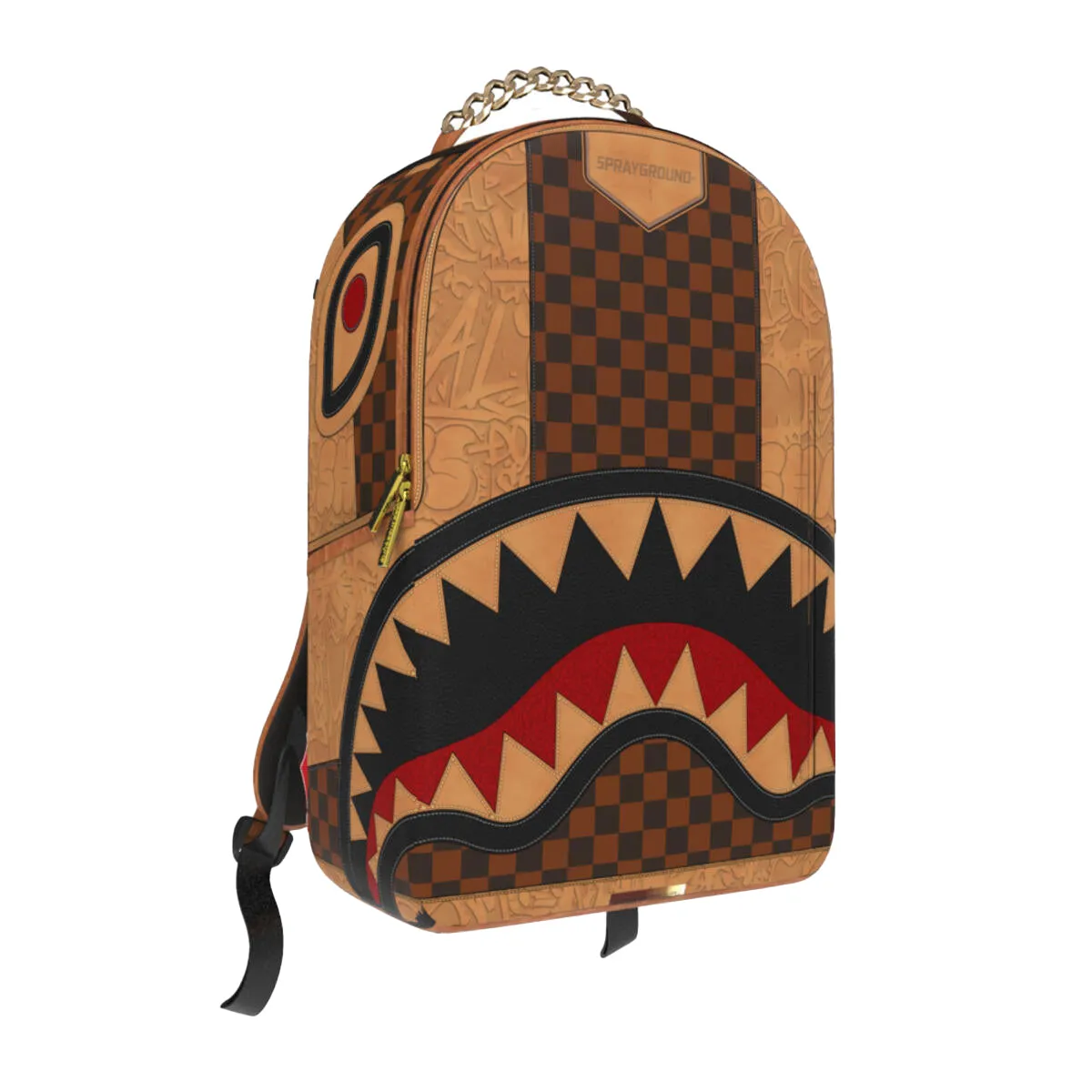 Sprayground Unisex Henny Raceway Graff Backpack 910B6098NSZ Multicolor