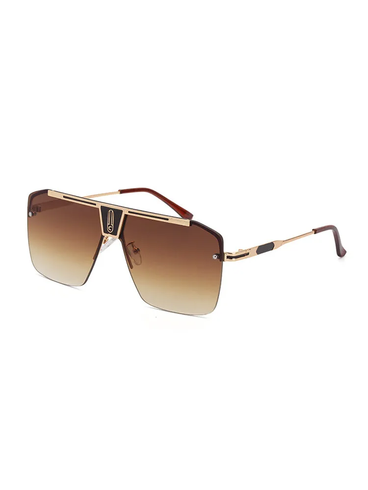   Square Frame Fashion Sunglasses   