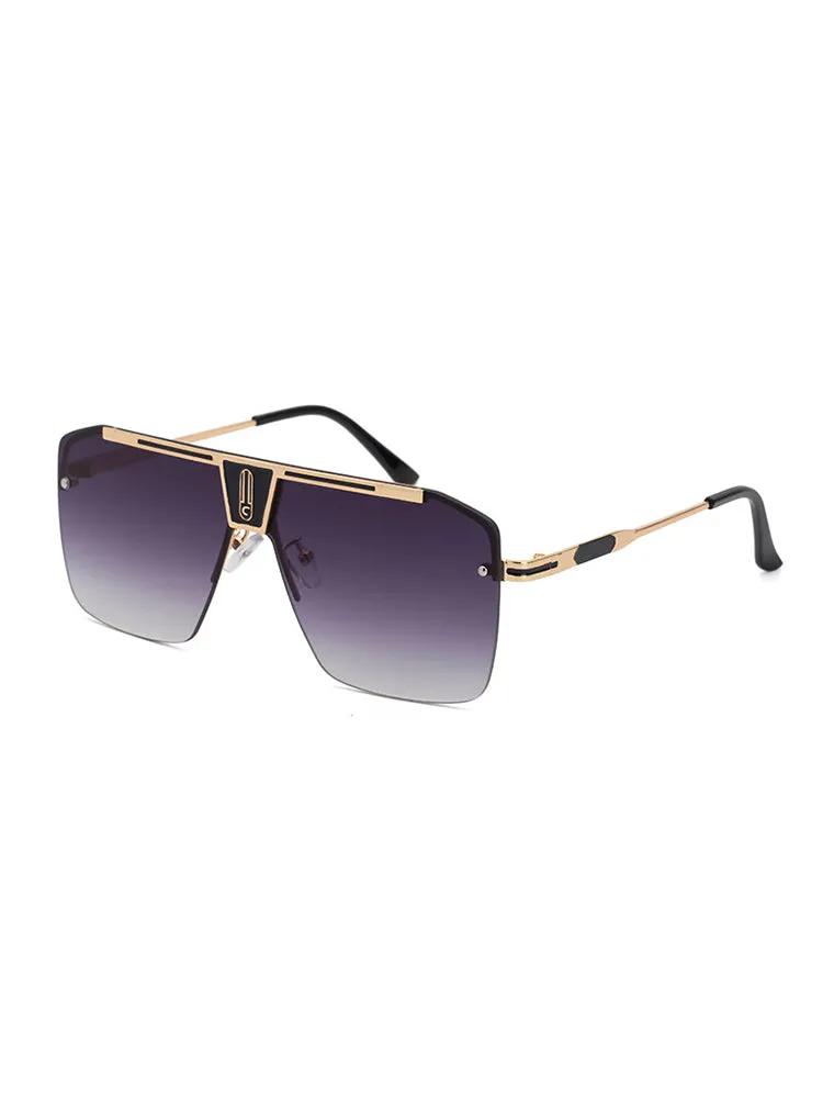   Square Frame Fashion Sunglasses   