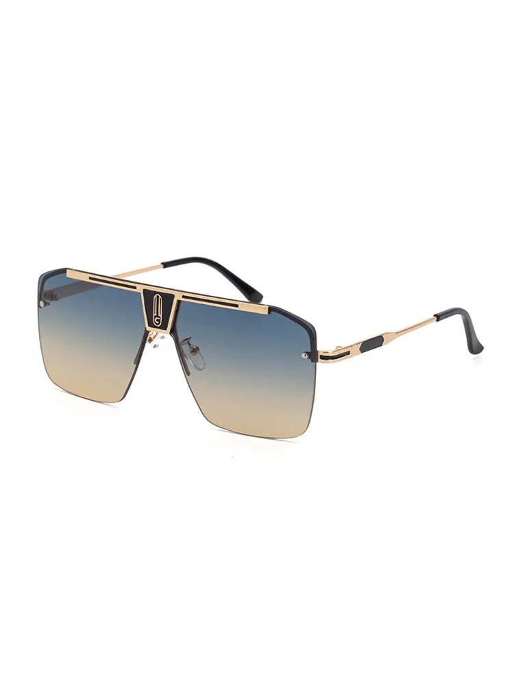   Square Frame Fashion Sunglasses   