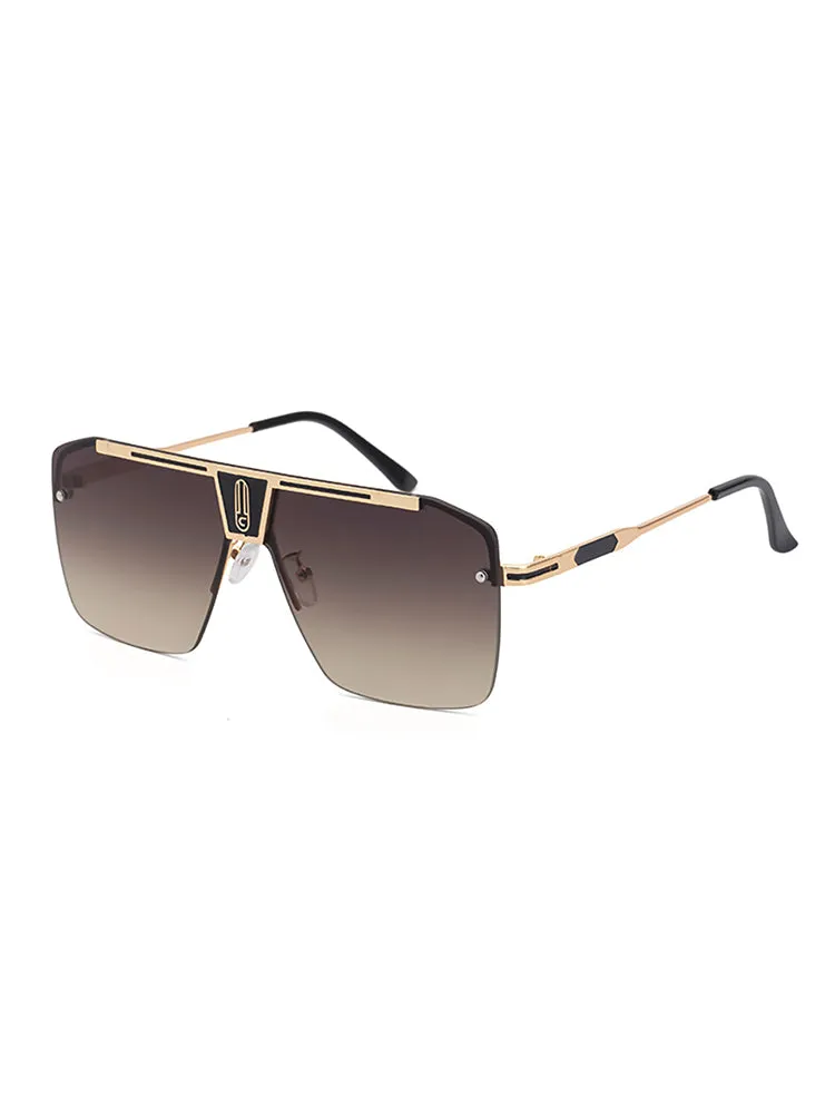   Square Frame Fashion Sunglasses   