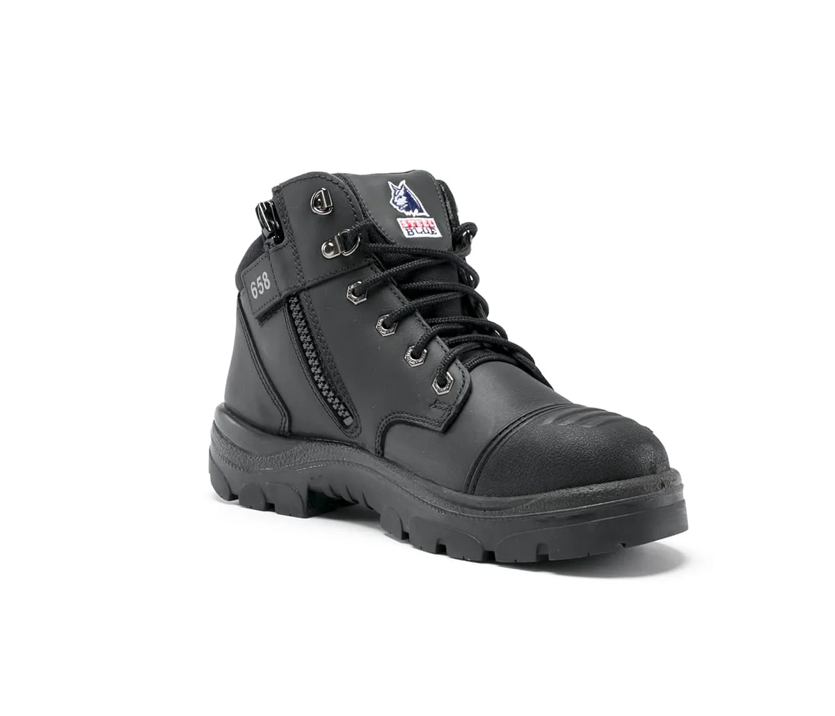 Steel Blue Parkes Zip Scuff Cap Safety Boot (312658)-