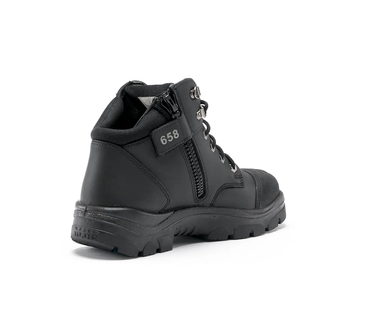 Steel Blue Parkes Zip Scuff Cap Safety Boot (312658)-