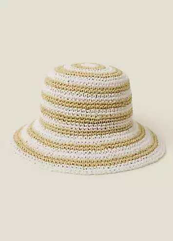 Stripe Bucket Hat by Accessorize | Look Again