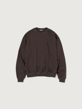 Super High Gauge Sweat Pullover - Dark Brown