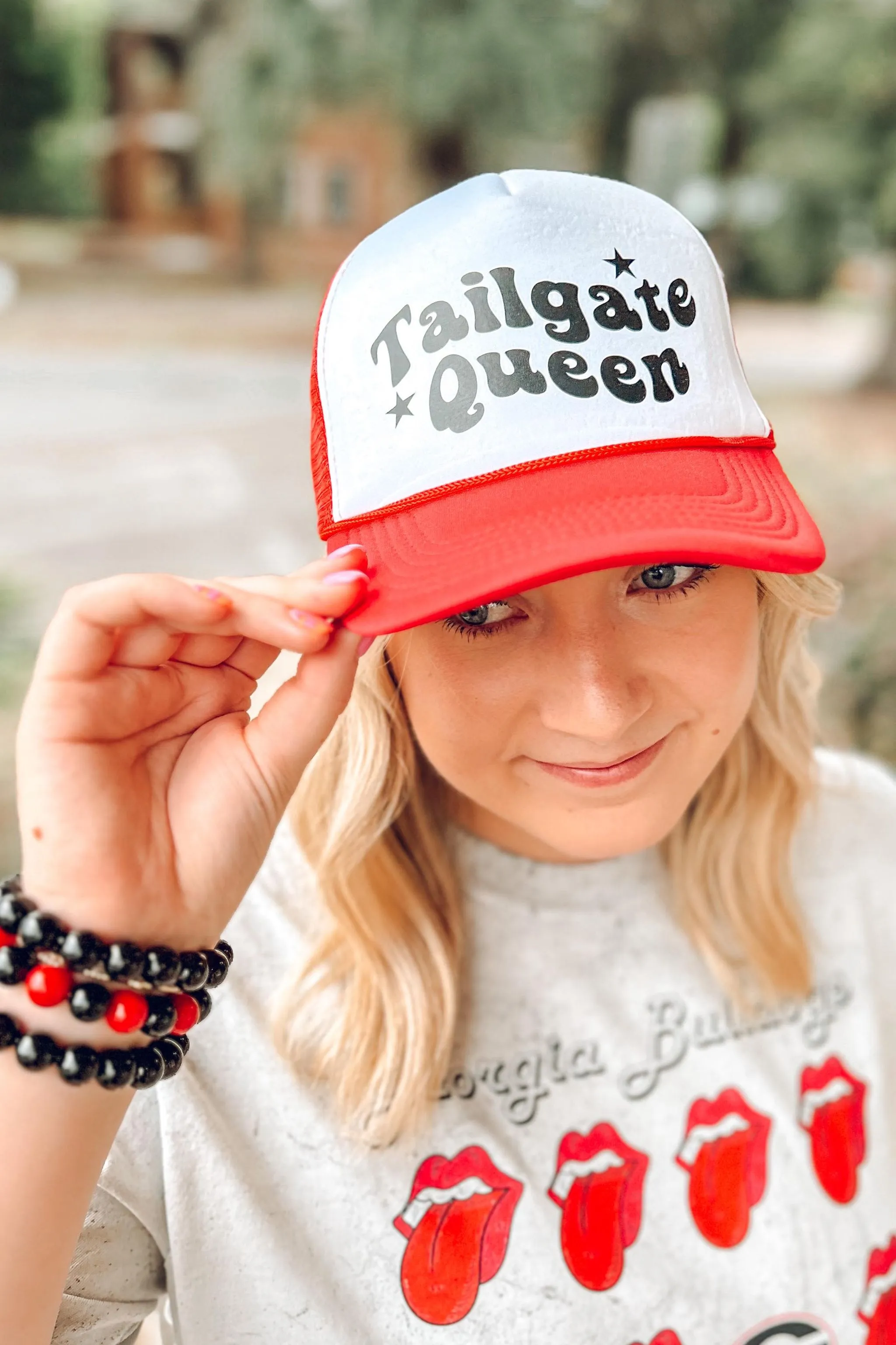 Tailgate Queen Hat | Red