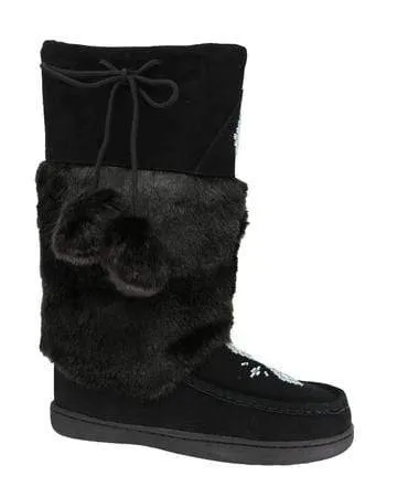 Taxi Womens Lucky-01 Short Mukluk Boot - Black