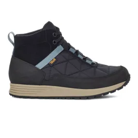 Teva Women's Ember Commute WP Boot Black/Grey 9