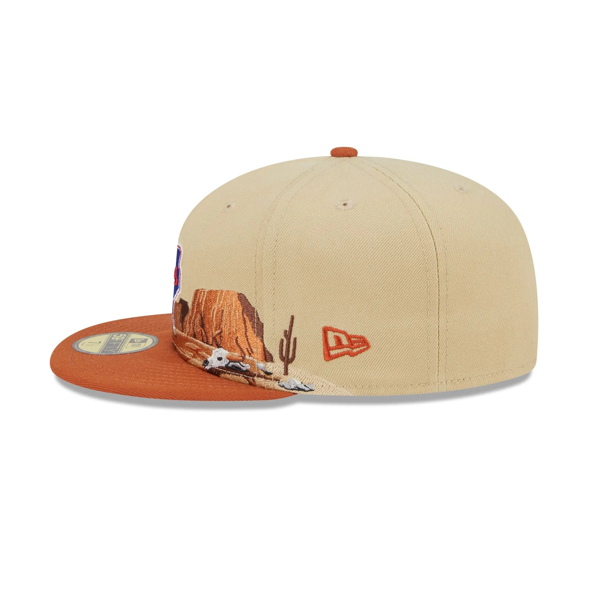 Texas Rangers Team Landscape 59FIFTY Fitted Hat