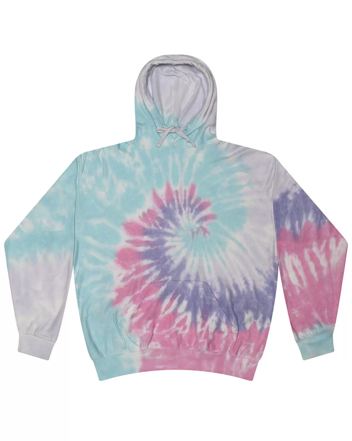 Tie-Dye CD8600 Unisex Cloud Pullover Hooded Sweatshirt SKU: CD8600