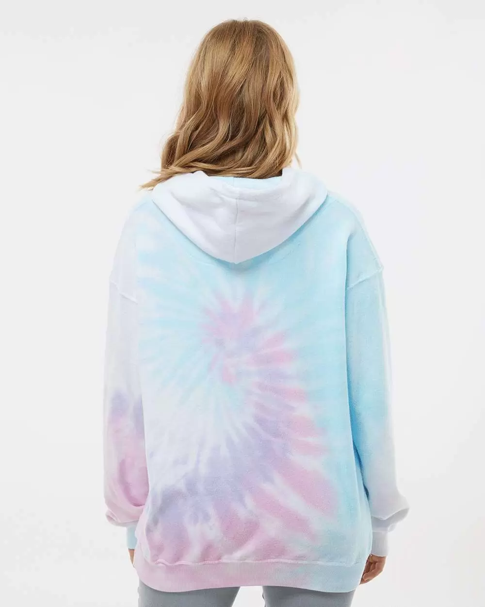 Tie-Dye CD8600 Unisex Cloud Pullover Hooded Sweatshirt SKU: CD8600