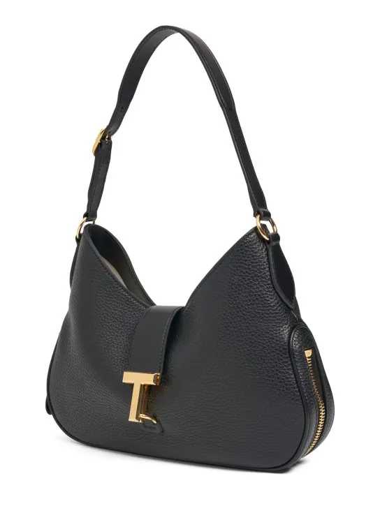 Tom Ford   Medium Tara Crazy grain leather bag 