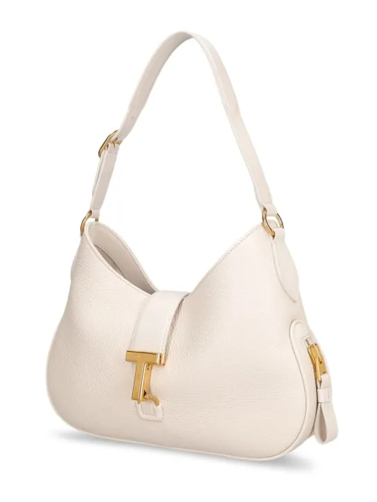 Tom Ford   Medium Tara Crazy grain leather bag 