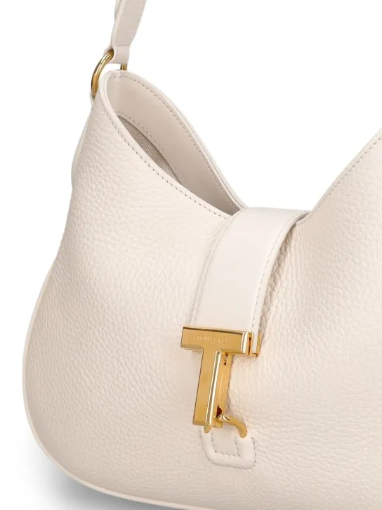 Tom Ford   Medium Tara Crazy grain leather bag 