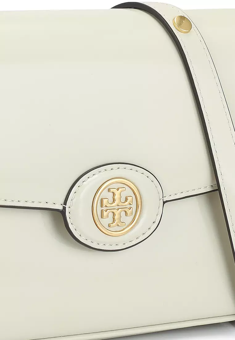 Tory Burch Robinson Spazzolato Convertible Shoulder Bag (hz)