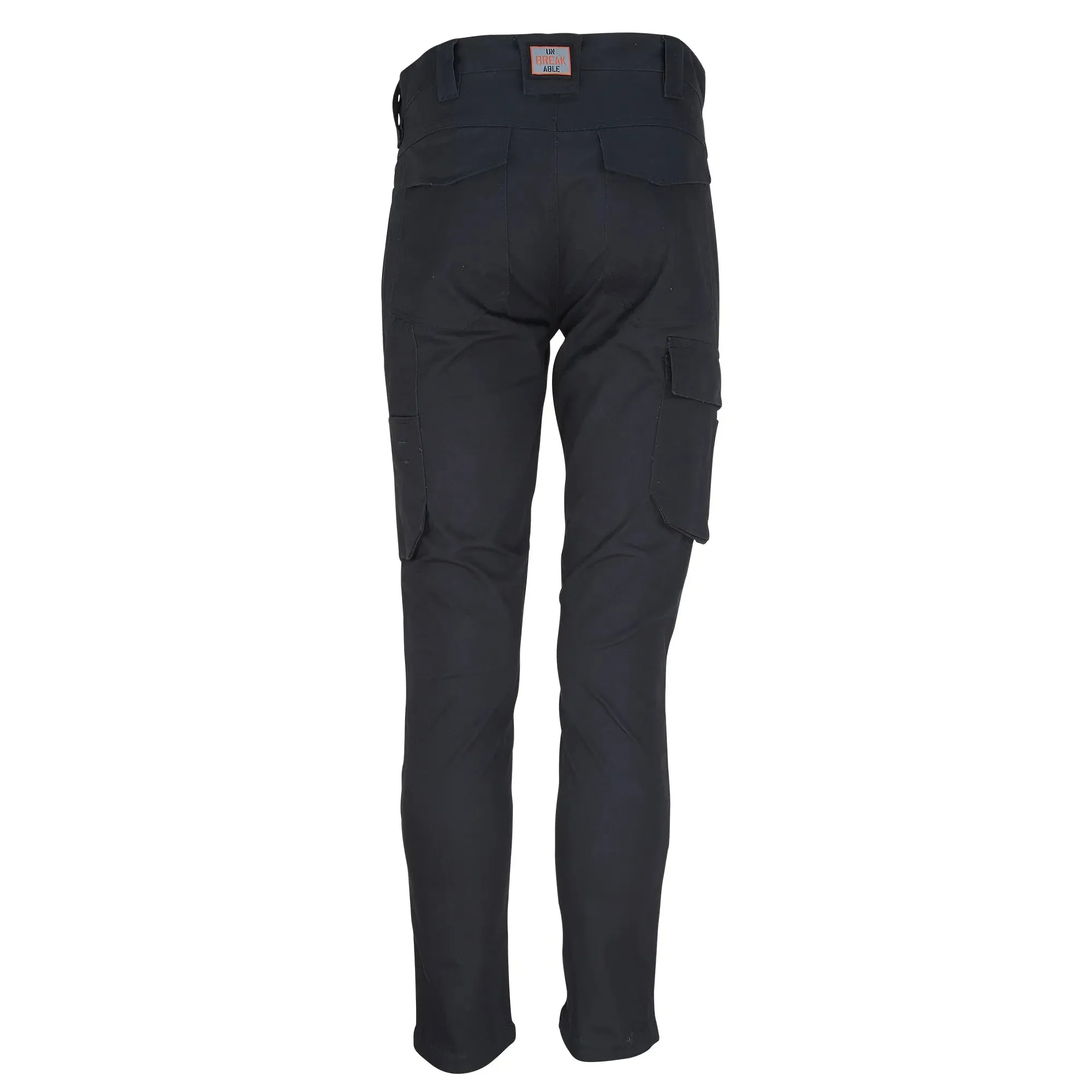 Unbreakable U232 Reflex Stretch Black Multi-Pocket Work Trousers