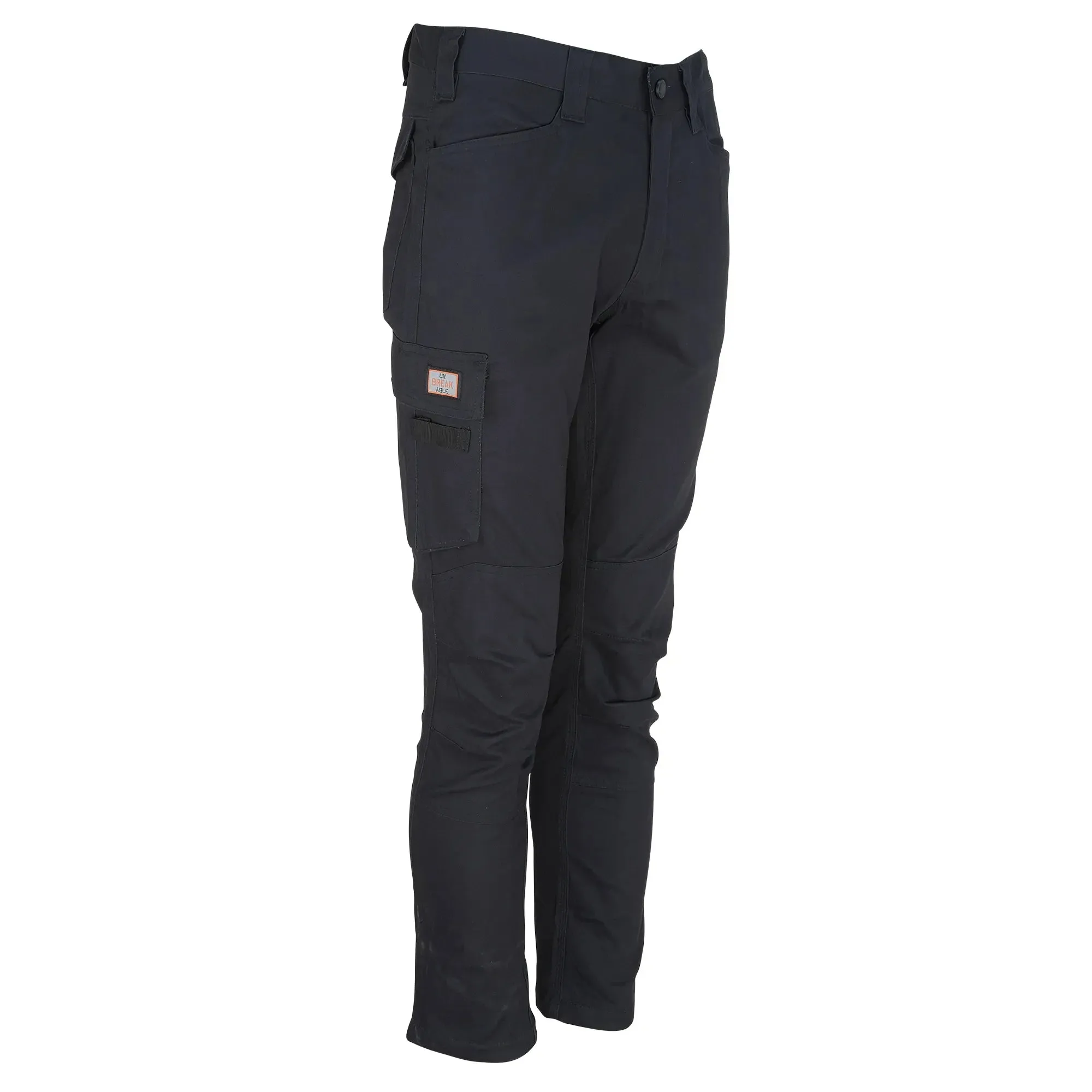 Unbreakable U232 Reflex Stretch Black Multi-Pocket Work Trousers