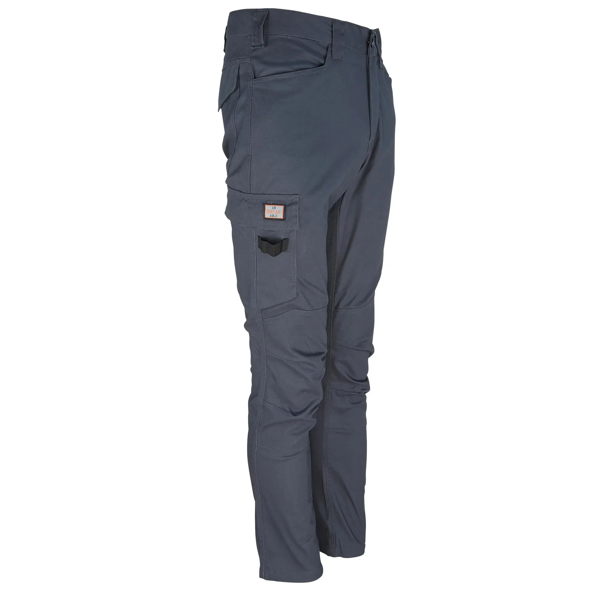 Unbreakable U233 Reflex Stretch Grey Multi-Pocket Work Trousers