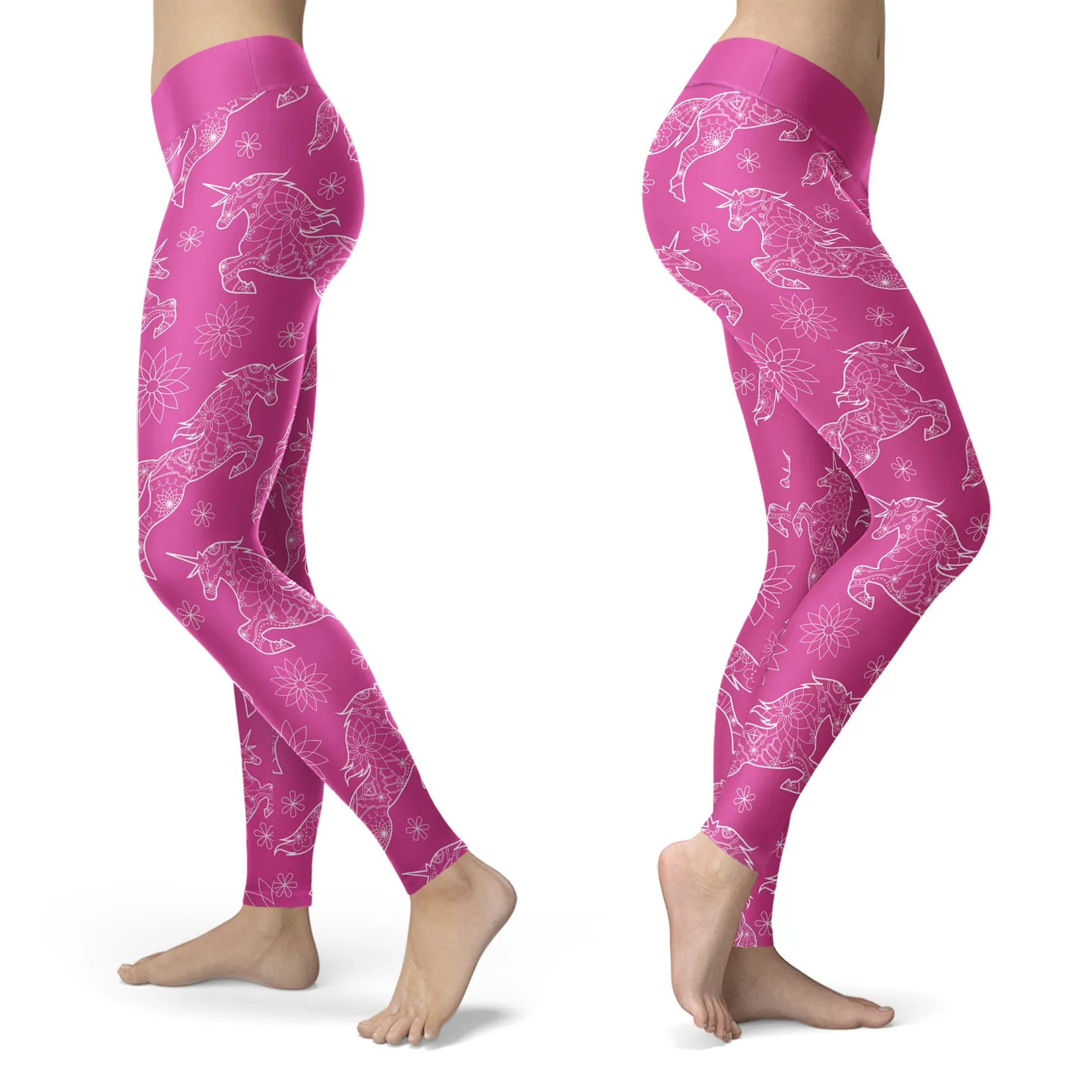 Unicorn Flower Leggings