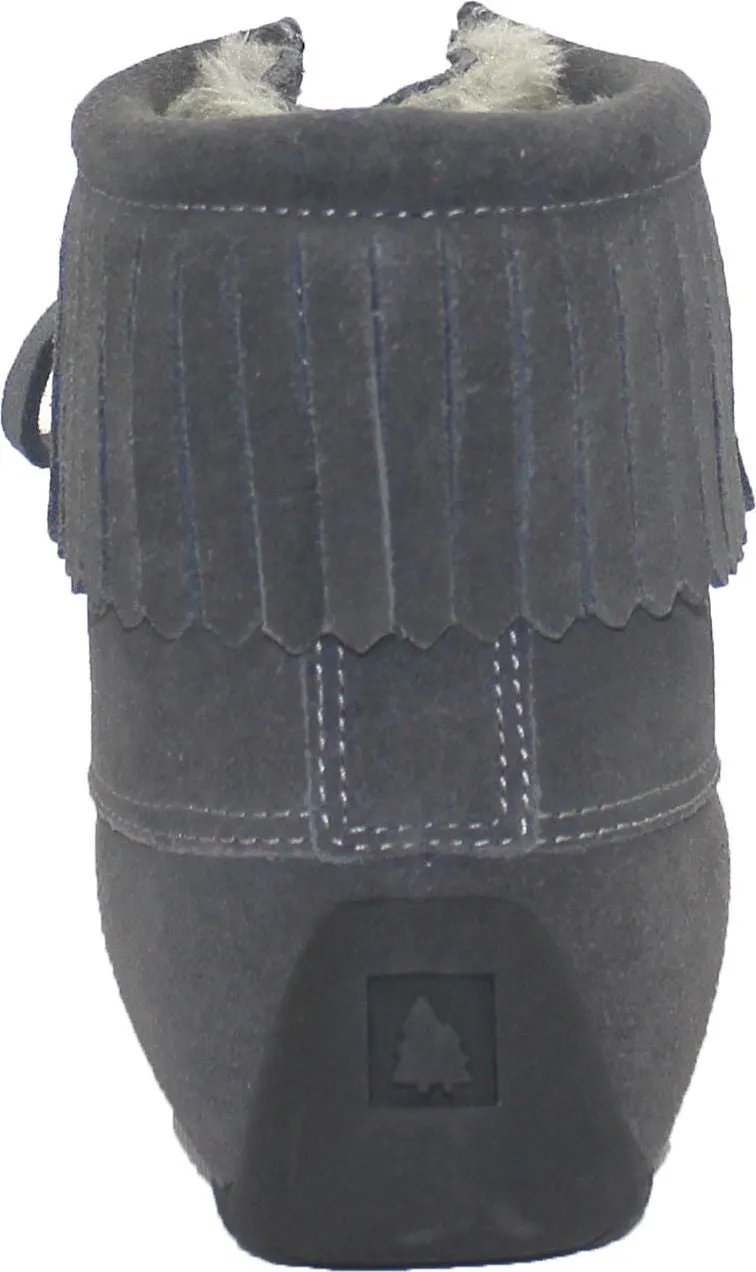 Urban Trail Short Lace up Charcoal Suede Boot