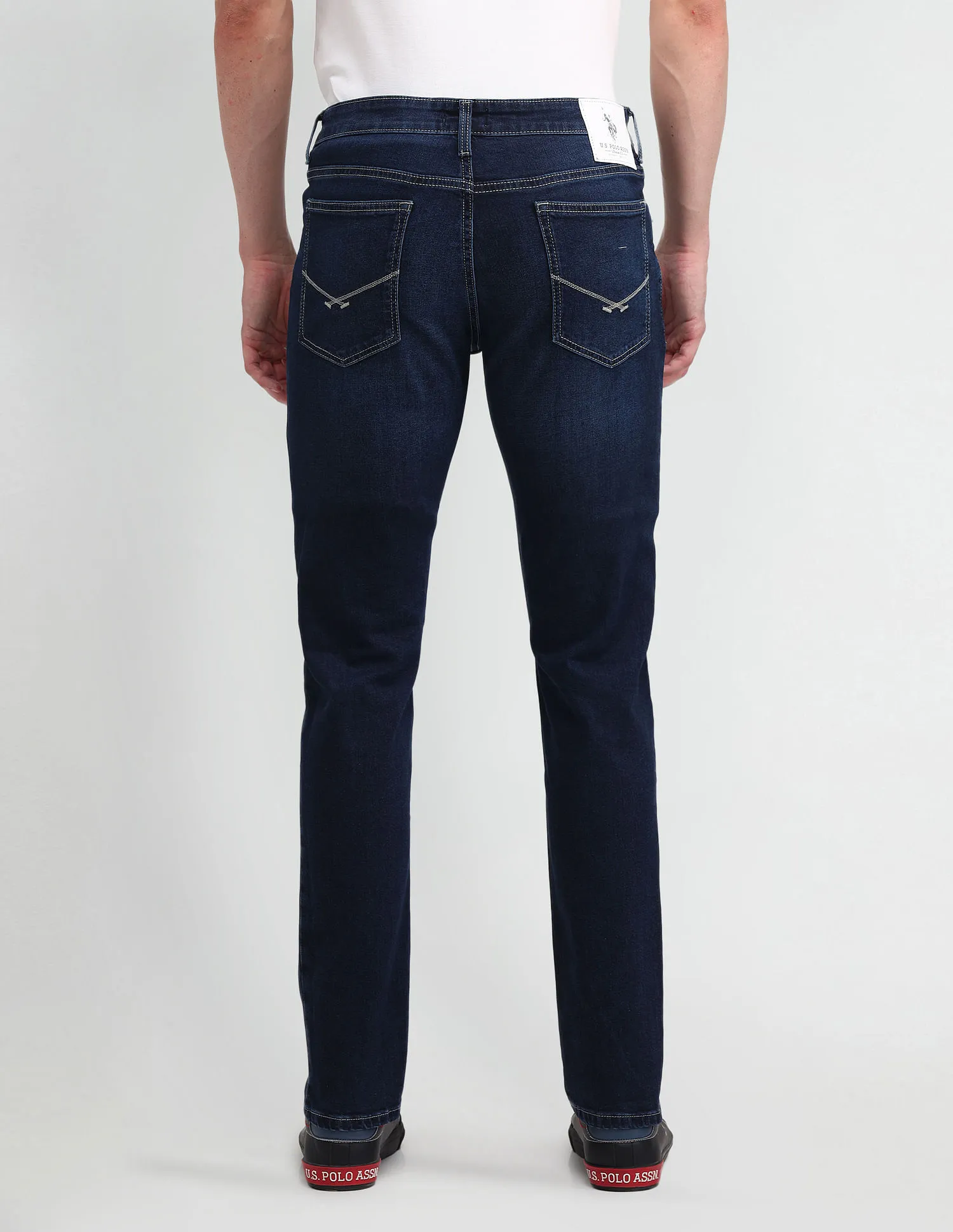 U.S. Polo Assn. Denim Co. Brandon Slim Tapered Blue Jeans