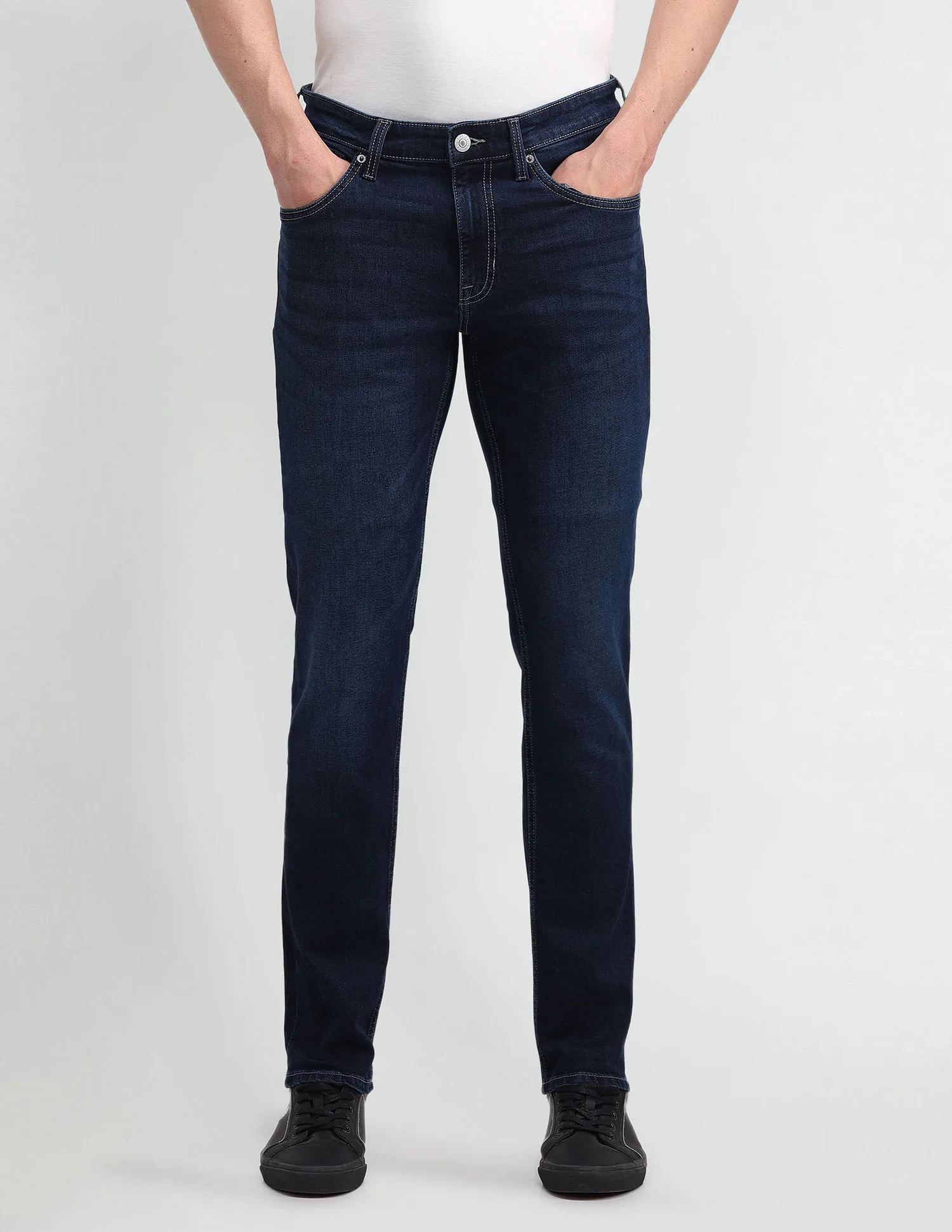 U.S. Polo Assn. Denim Co. Brandon Slim Tapered Blue Jeans