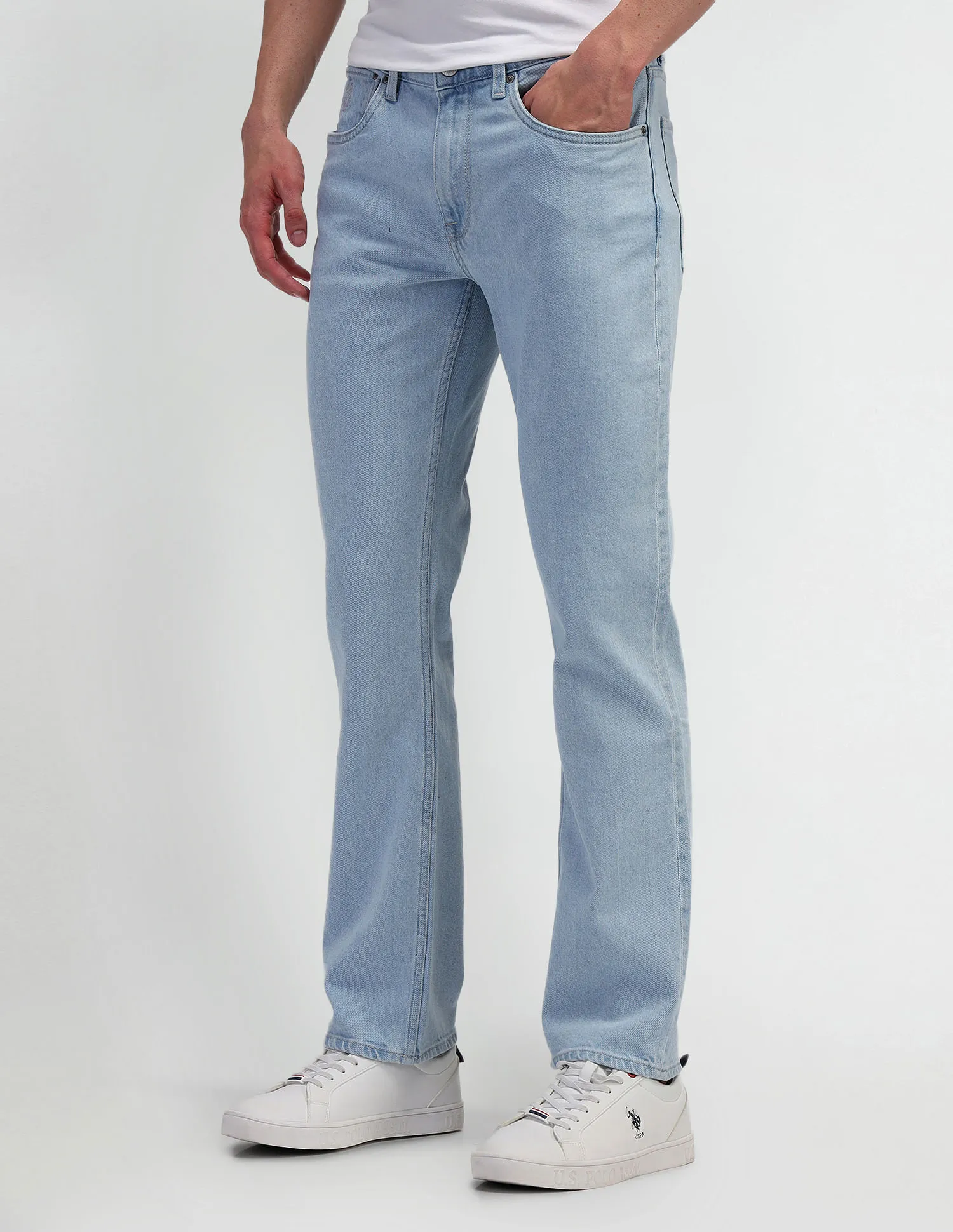 U.S. Polo Assn. Denim Co. Harold Slim Straight Blue Jeans